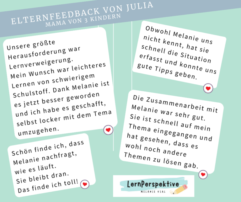 Kundenfeedback Julia