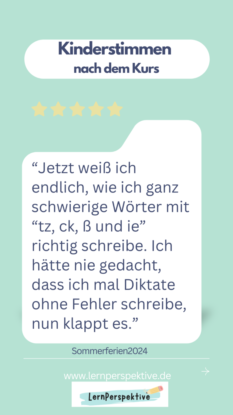 Kinderstimmen nach dem Kurs NEU 3