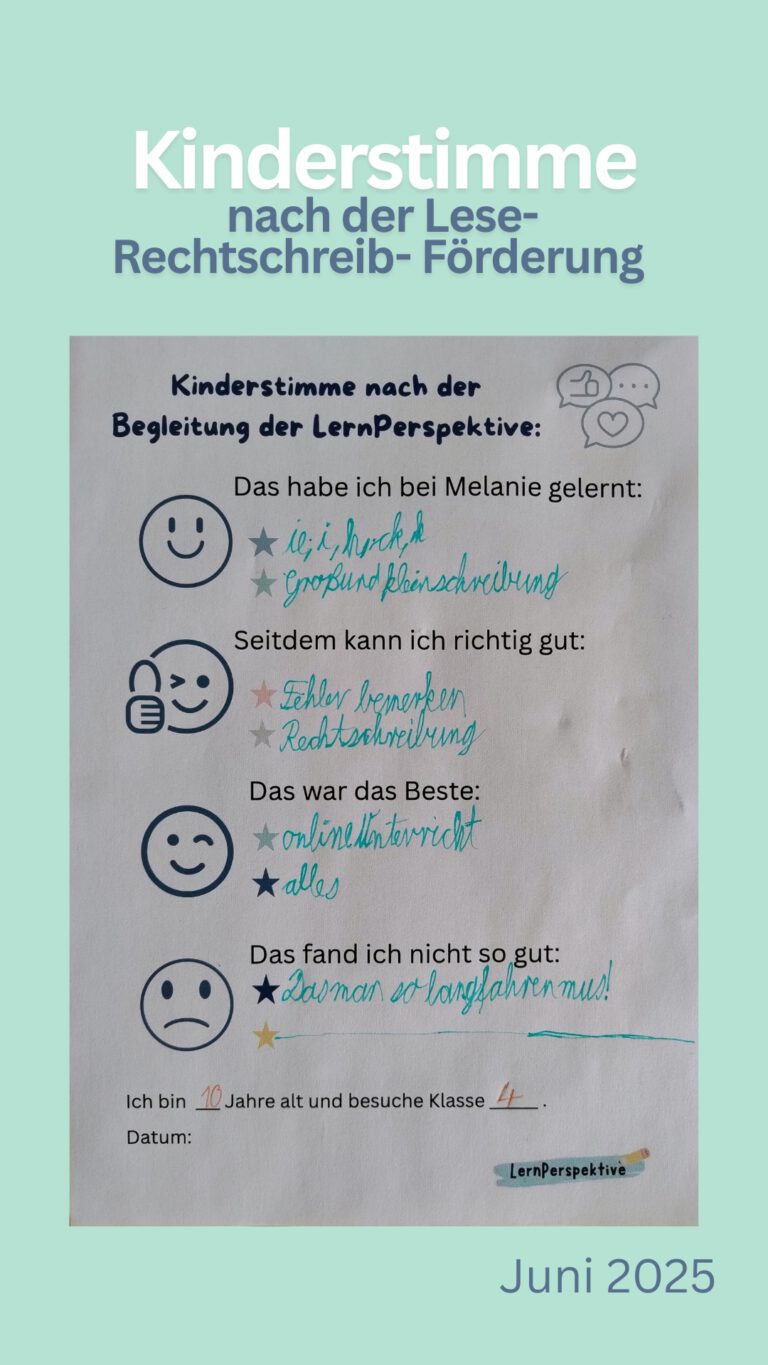 Feedback LRS Förderung JUNI